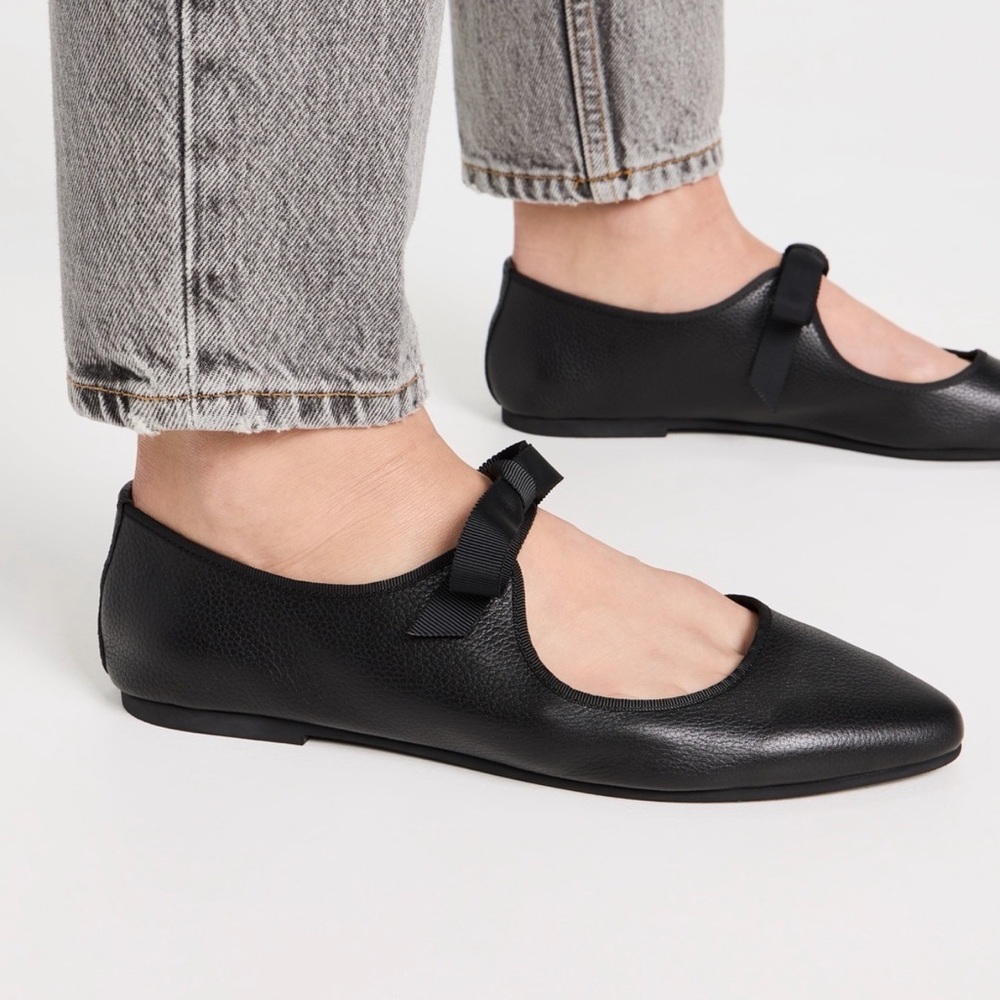 Intentionally Blank Valley Ballet Flats - Black